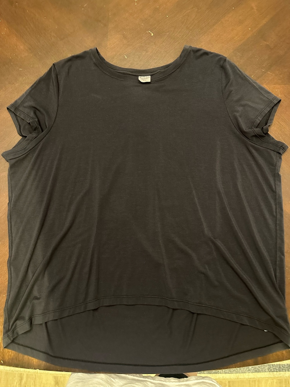Athleta Black Crewneck Tee